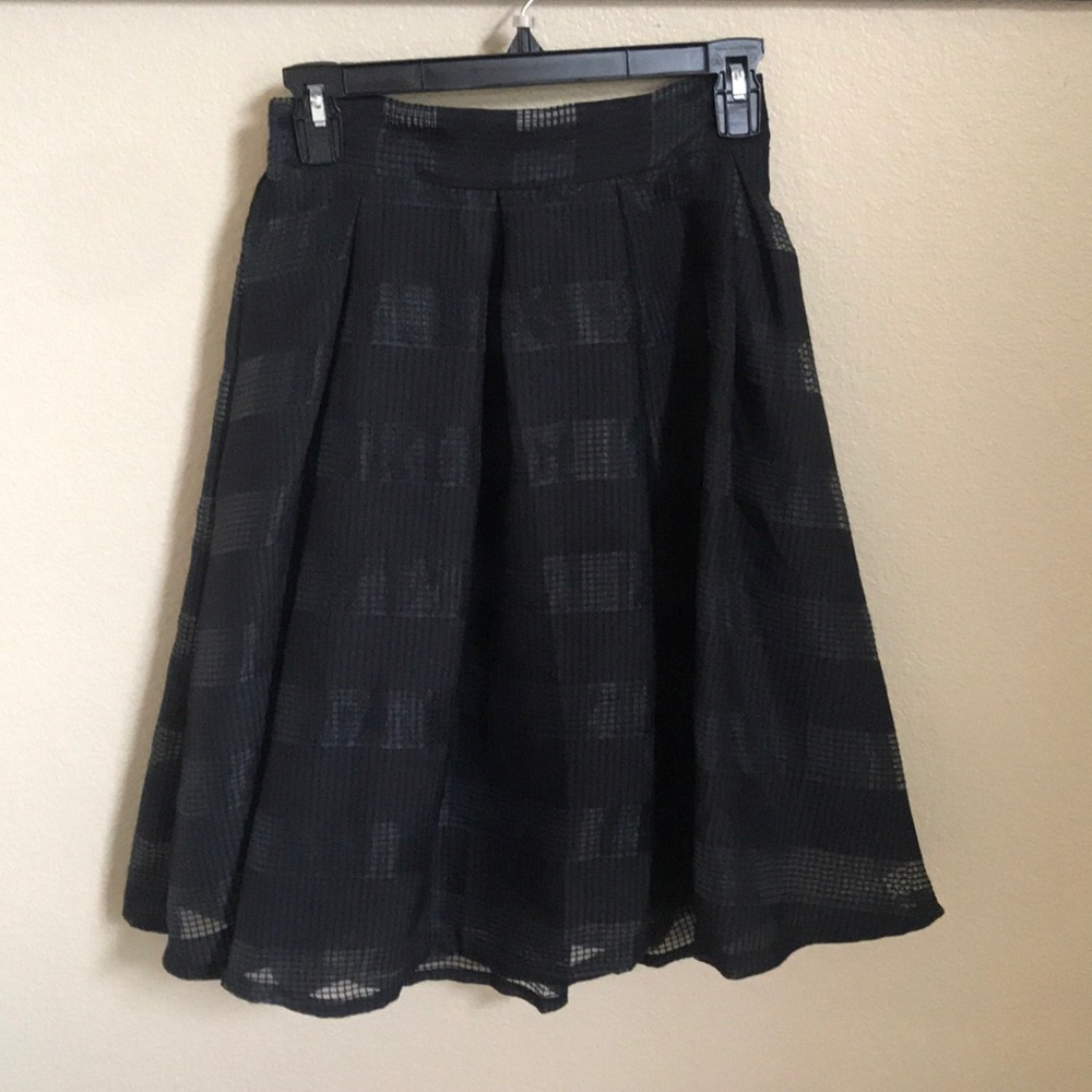 Black skirt